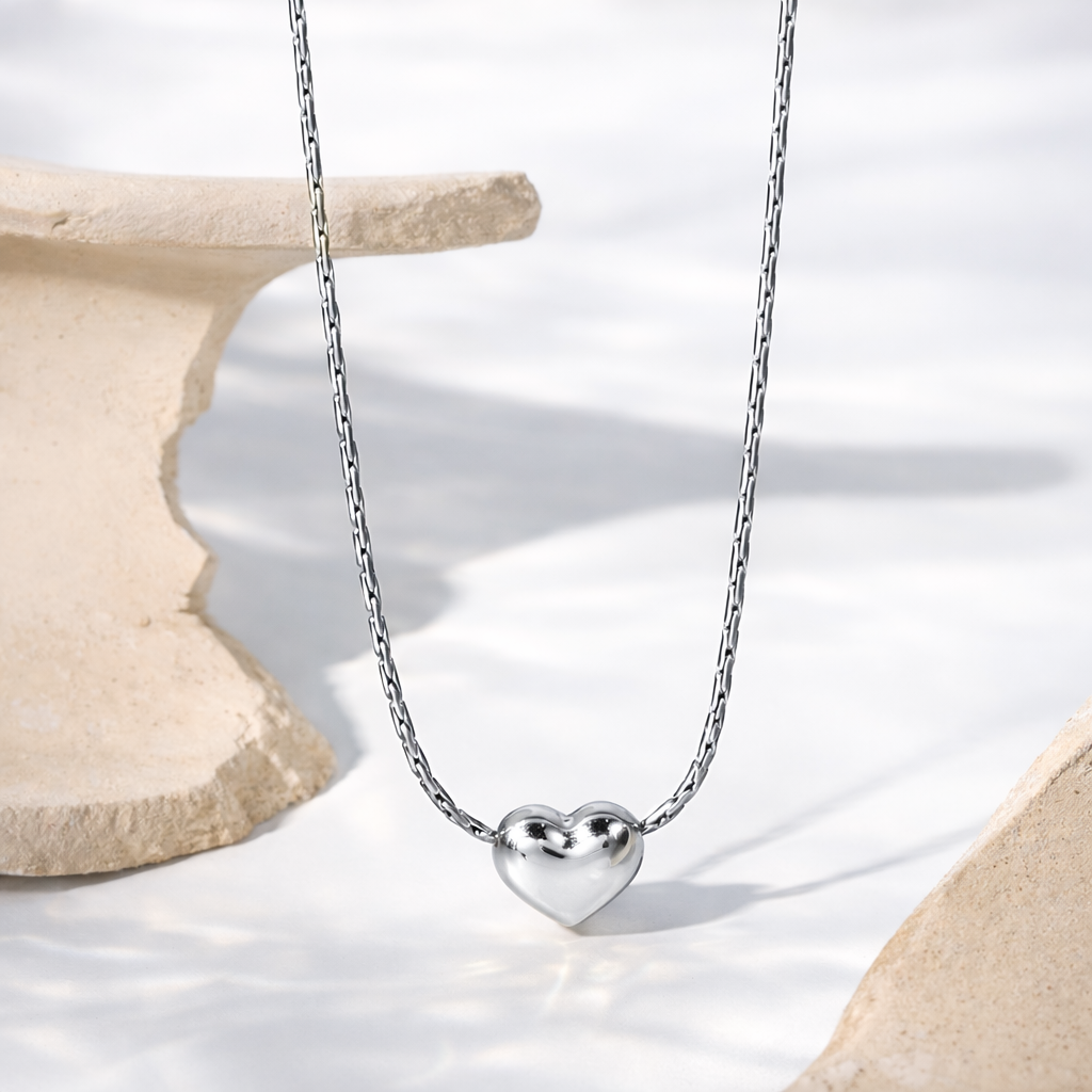 Bloom Heart Necklace