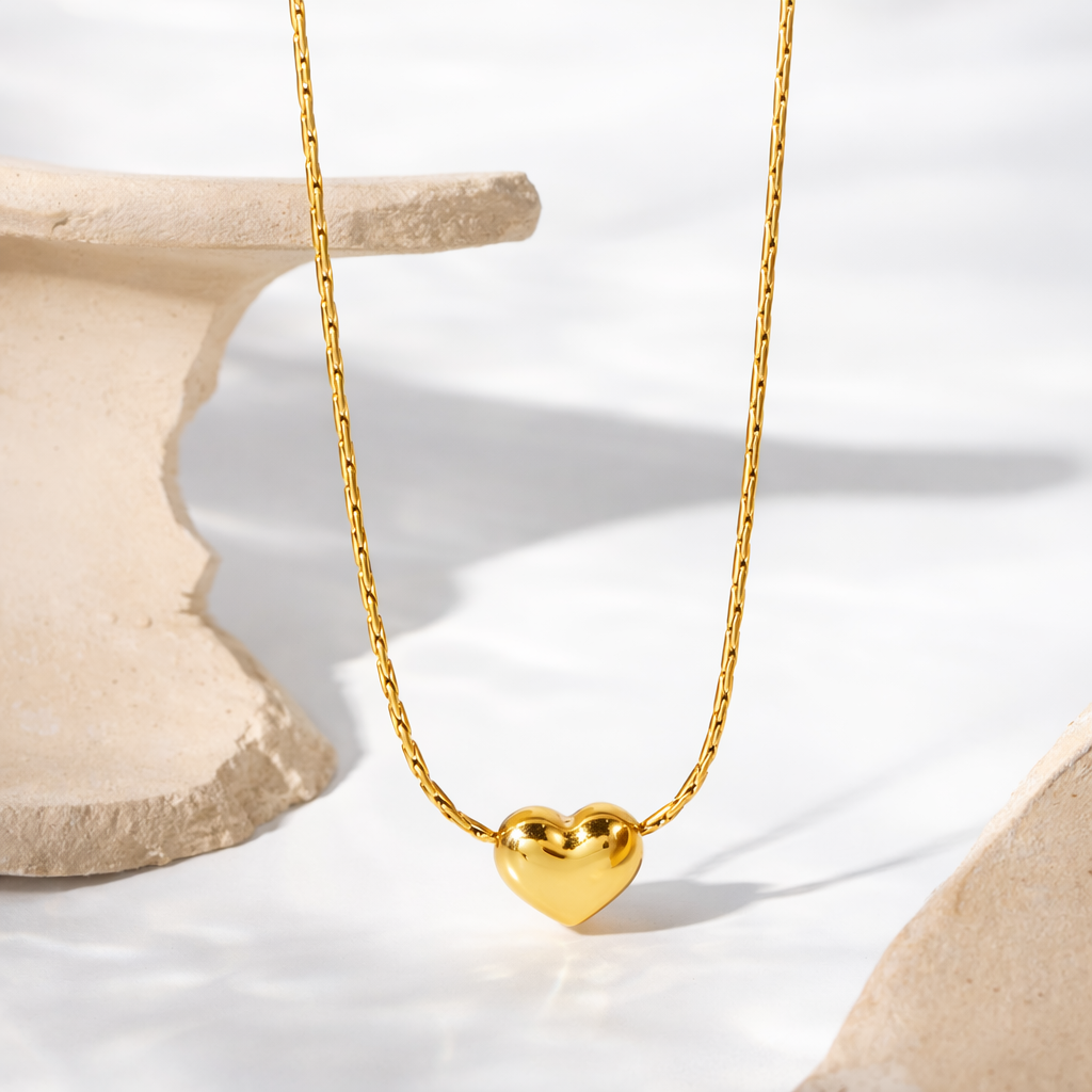 Bloom Heart Necklace