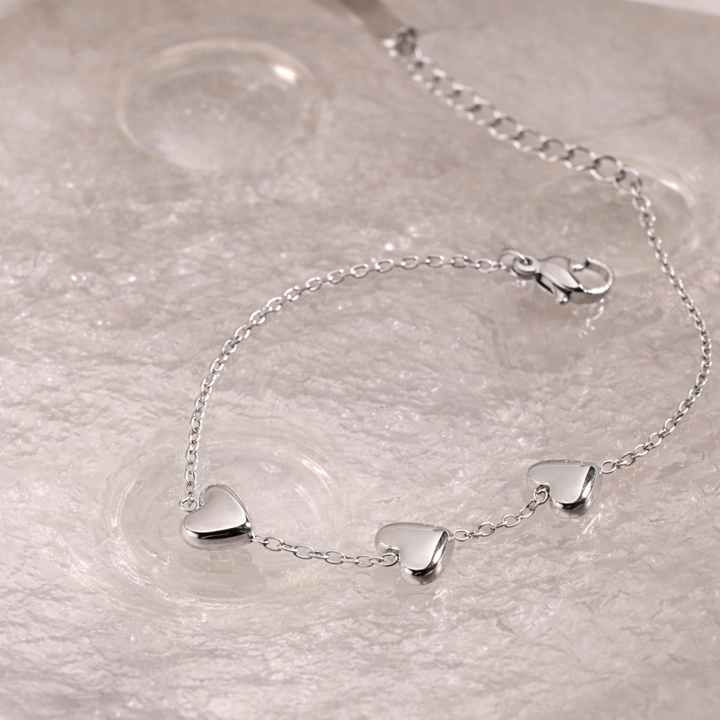 Petal Heart Bracelet